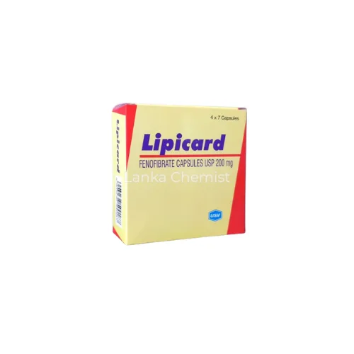 Lipicard 200mg 200mg tablet by USV Ltd