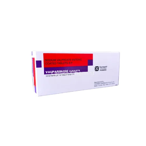 Valparin 200mg 200mg tablet by Torrent Pharma
