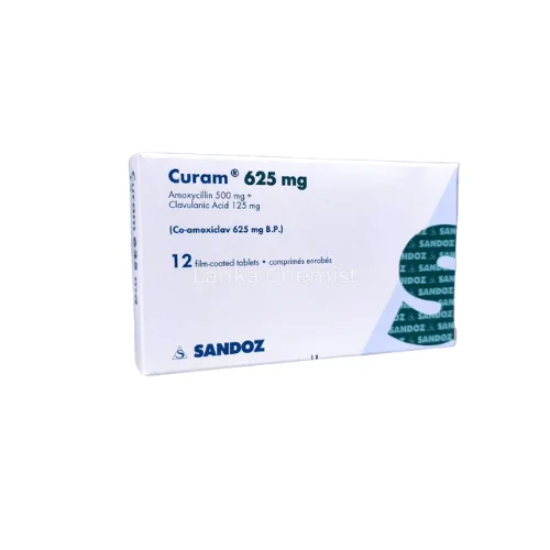 Curam 625mg 625mg tablet by Sandoz