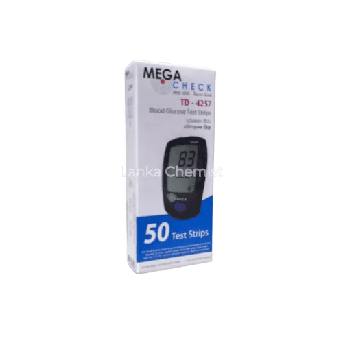 Mega Check Black Test Strips - 50s - TD 4257 - other by Taidoc Technology