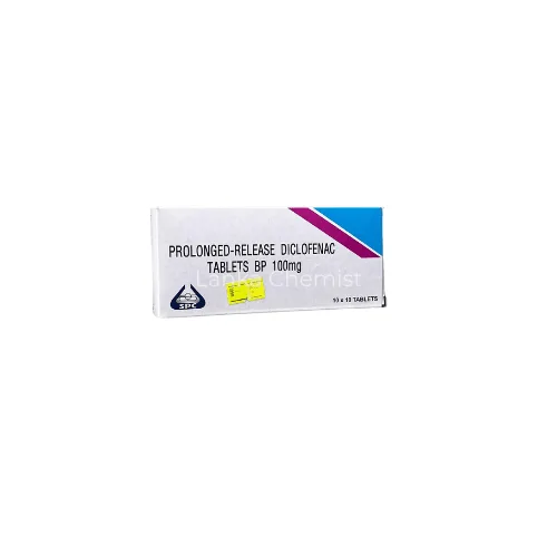 Diclofenac Sodium 100mg 100mg tablet by SPC