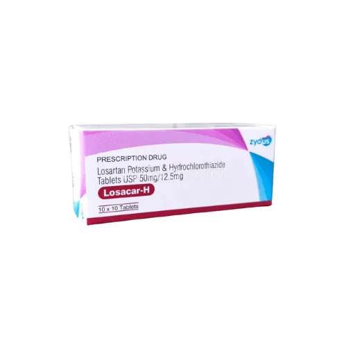 Losacar H (50/12.5) 50 / 12.5 mg tablet by Zydus