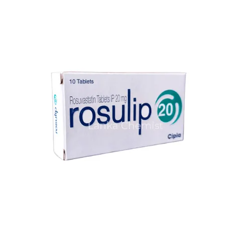 Rosulip 20mg 20mg tablet by Cipla Ltd