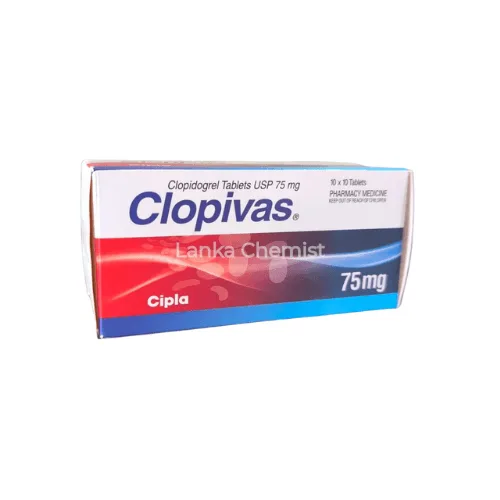 Clopivas 75mg 75mg tablet by Cipla Ltd