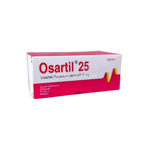 Osartil 25mg 25mg tablet by Incepta Pharmaceuticals