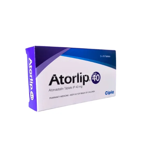 Atorlip 40mg 40mg tablet by Cipla Ltd