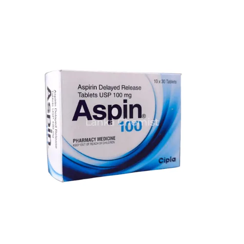 Aspin 100mg 100mg tablet by Cipla Ltd