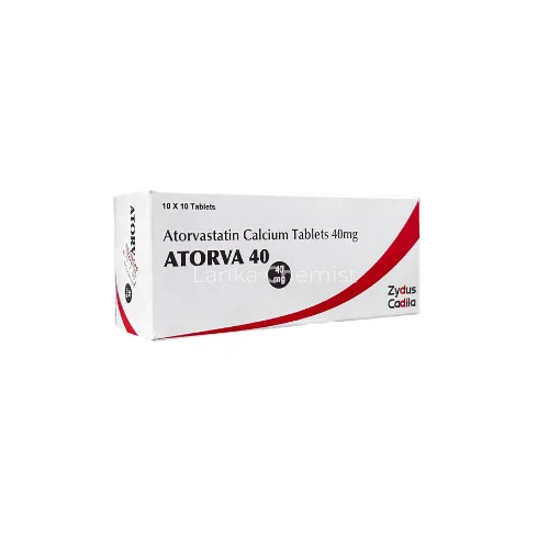 Atorva 40mg 40mg tablet by Zydus