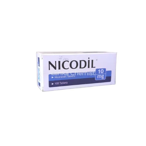 Nicodil 10mg 10mg tablet by Madras Pharmaceuticals