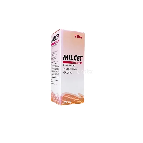 Milcef Suspension 70ml 70ml syrup by Madras Pharmaceuticals
