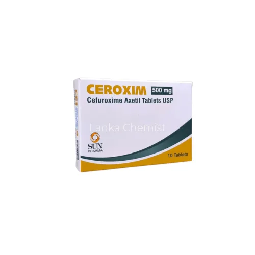 Ceroxim 500mg 500mg tablet by Sun Pharma