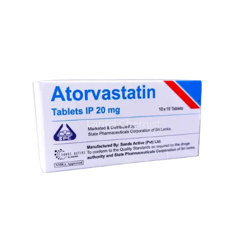 Atorvastatin 20mg 20mg tablet by SPC