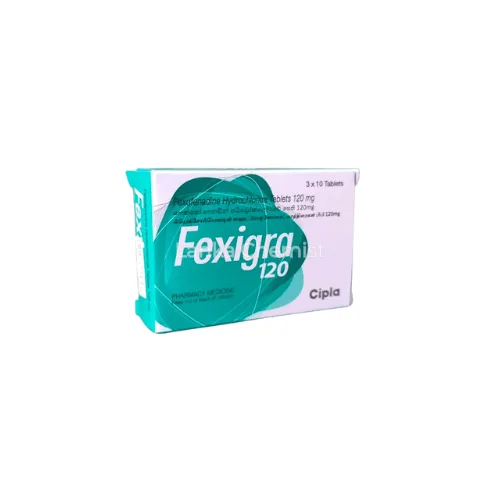 Fexigra 120mg 120mg tablet by Cipla Ltd