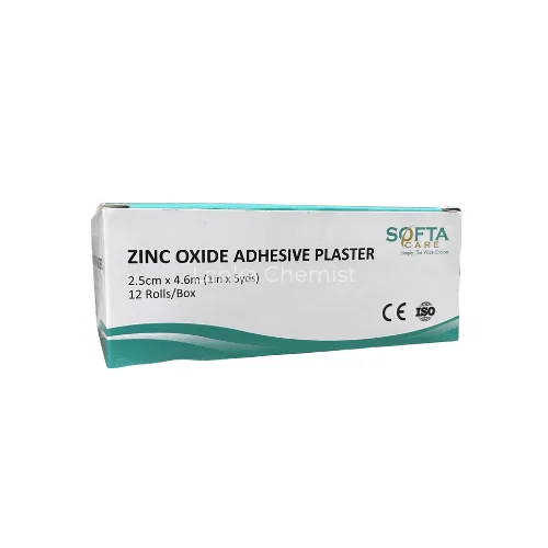 Zinc Oxide Plaster 1" x 5Y (Softa) 1"x5Y other by Softa Care