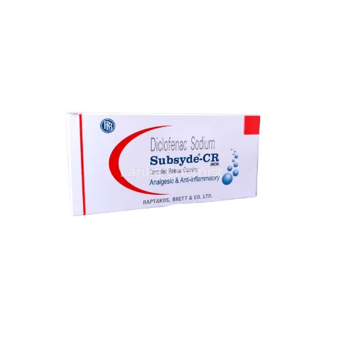 Subsyde CR 100mg 100mg capsule by Raptakos, Brett & Co