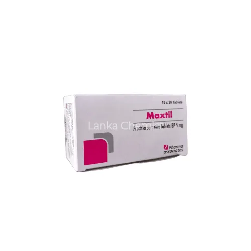 Maxtil 5mg 5mg tablet by Maxtar Biogenics