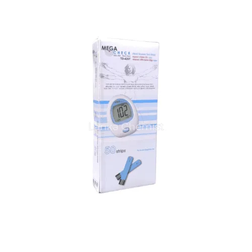 Mega Check White Test Strips - 50s - TD 4207 - other by Taidoc Technology