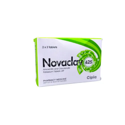 Novaclav 625mg 625mg tablet by Cipla Ltd