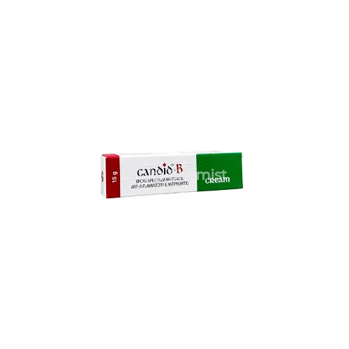 Candid-B Cream 15g 15g cream by Glenmark Pharmaceuticals
