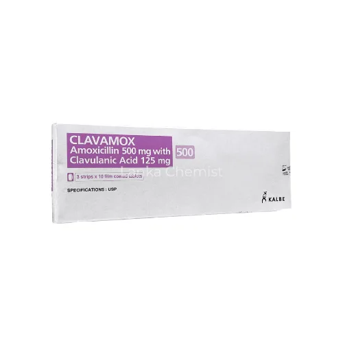 Clavamox 500mg 500mg tablet by Kalbe