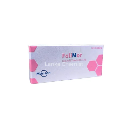 FoliMor Folic Acid 1mg 1mg tablet by Morison