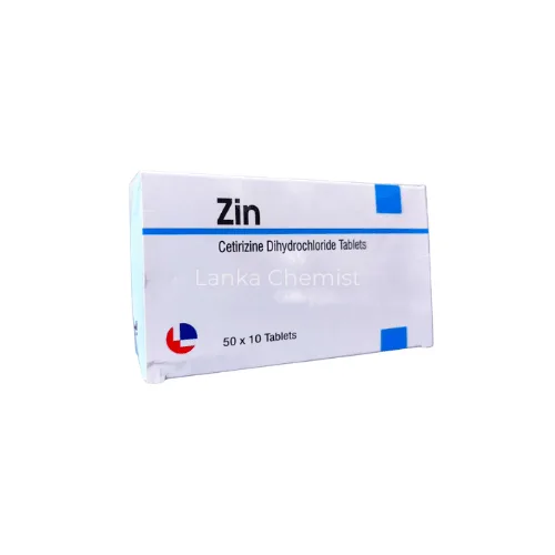 Zin 10mg 10mg tablet by Laborate Pharmaceuticals