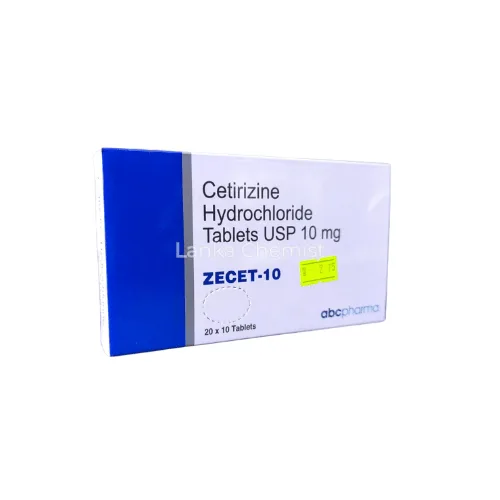 Zecet 10mg 10mg tablet by Zee Laboratories