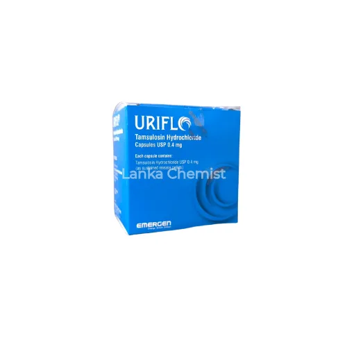 Uriflo 0.4mg 0.4mg tablet by Emergen Life Science