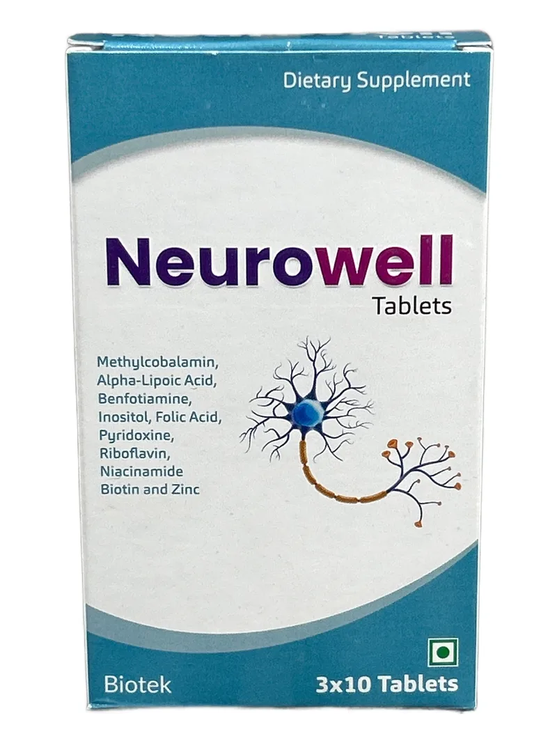 Neurowell Neurowell Card of 10 tablets