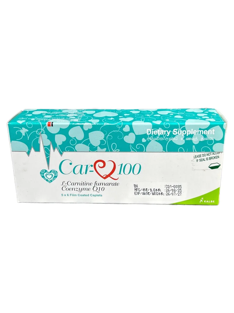 Car-Q 100 Car-Q 100 Card of 10 tablets