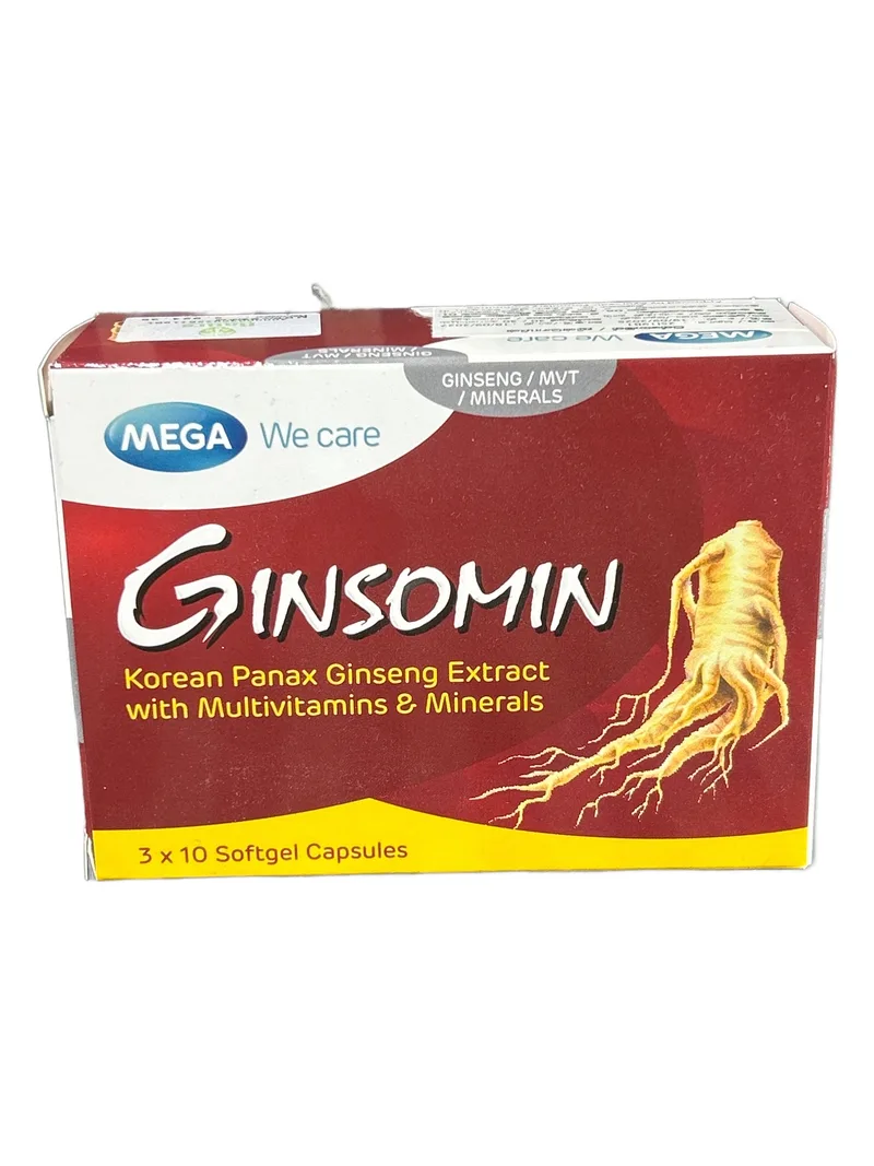 Ginsomin Ginsomin Card of 10 capsules