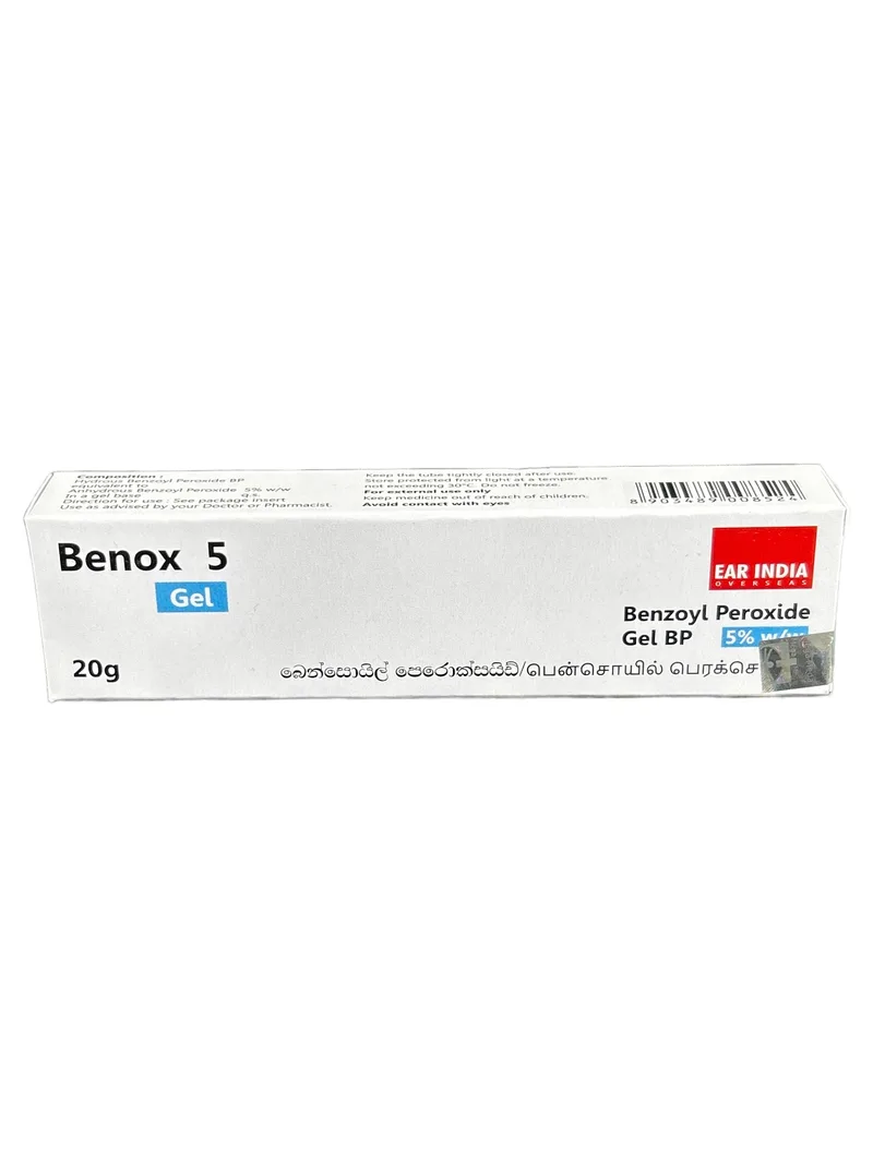 Benox 5% Gel Benox 5% Gel 20g