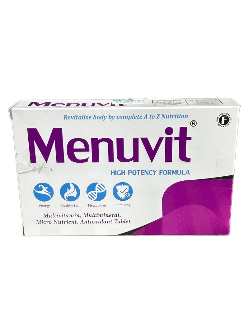 Menuvit Menuvit Card of 10 tablets